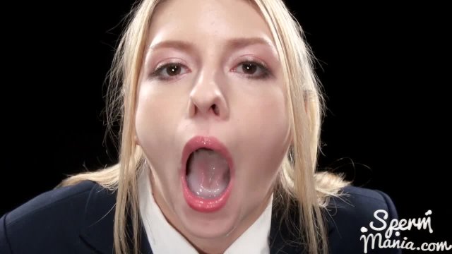 Немного семенной жидкости для школьницы